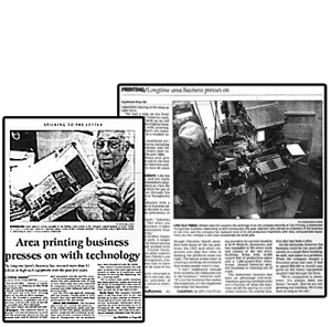 READ: Area Printing Business Presses On With Technology (Vindicator, March 19, 2000)