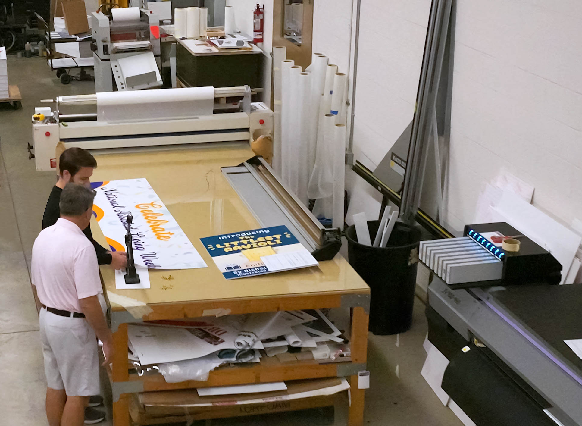 Wide Format printing at City Printing in Youngstown, OH